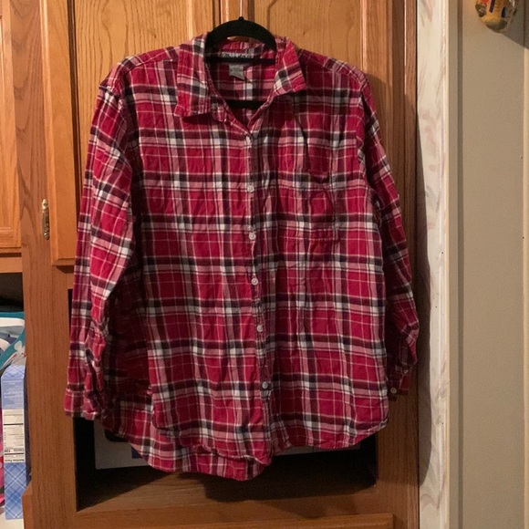 Wrangler classic red flannel - Picture 1 of 5